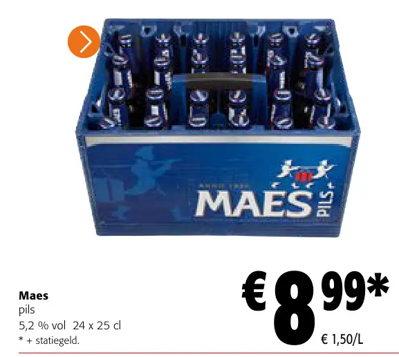 Promotie: Maes pils