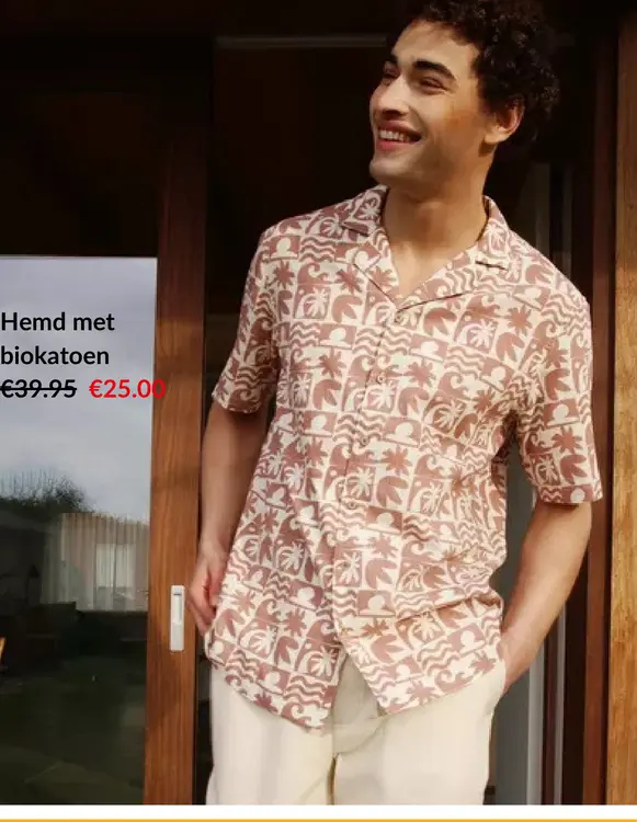 Promotie: Hemd met biokatoen