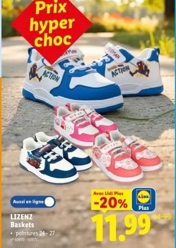 Offre: Chaussures pour enfants