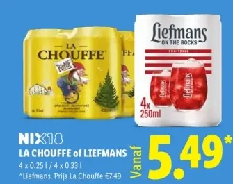 Aanbieding: LA CHOUFFE of LIEFMANS