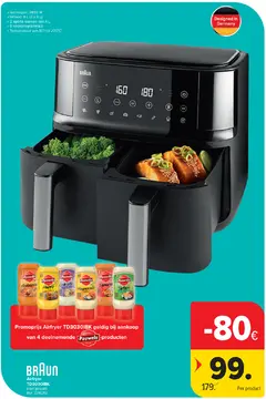 Aanbieding: Airfryer TD3030IBK
