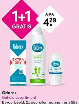 Aanbieding: Odorex Gehele assortiment