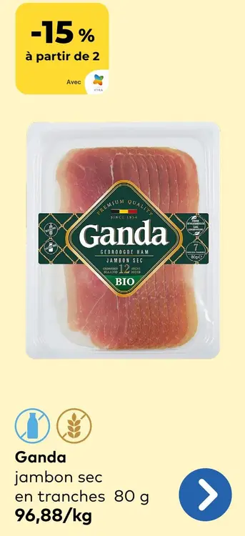Offre: Ganda jambon sec