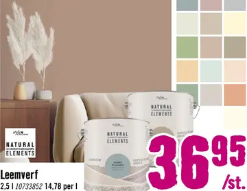 Aanbieding: Leemverf