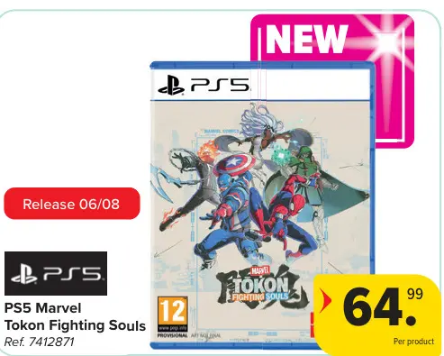 Promotie: PS5 Marvel Tokon Fighting Souls