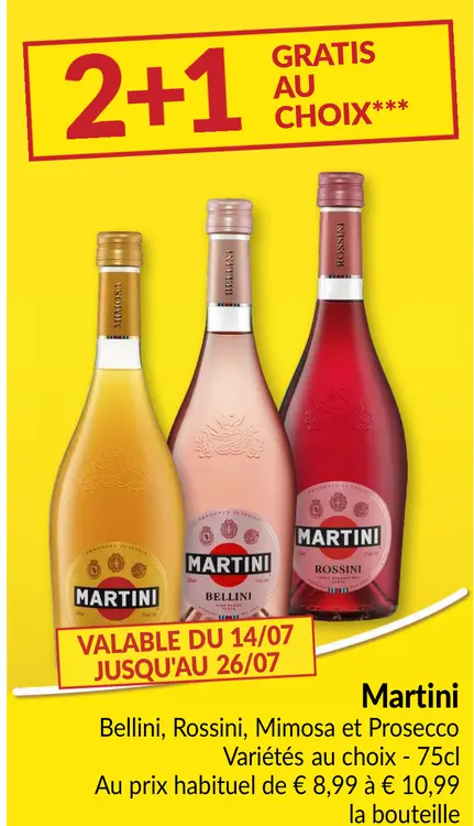 Offre: Martini