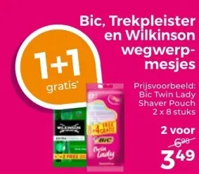 Aanbieding: Wegwerpmesjes