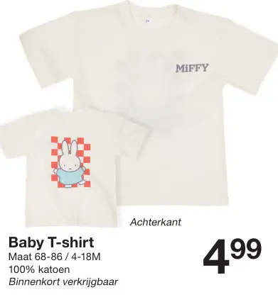 Promotie: Baby T-shirt