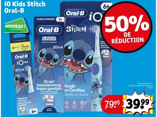 Offre: iO Kids Stitch Oral-B