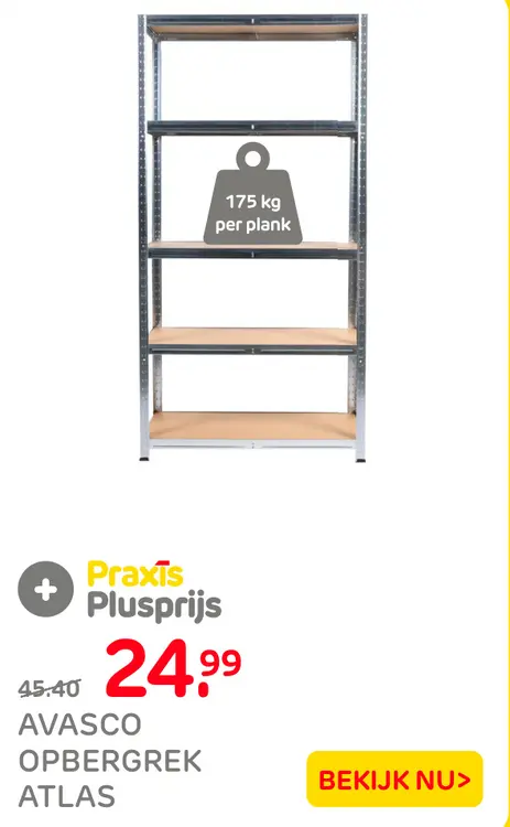 Aanbieding: Opbergrek atlas