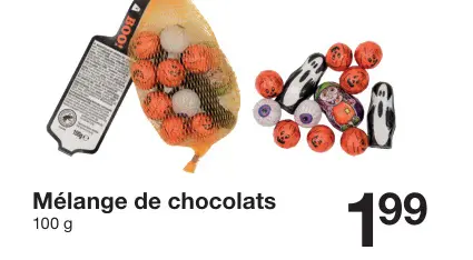 Offre: Mélange de chocolats