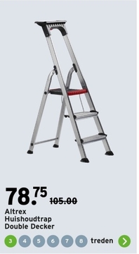 Aanbieding: Huishoudtrap Double Decker