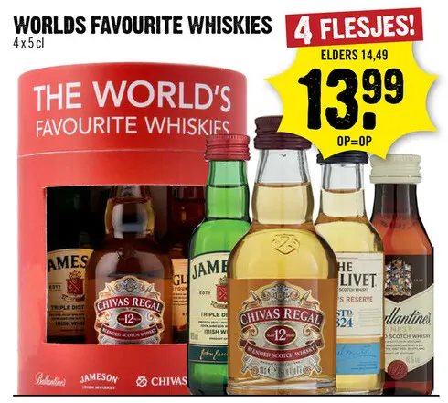 Aanbieding: Worlds Favourite Whiskies
