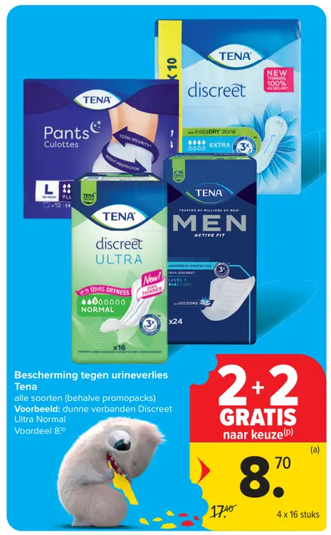 Promotie: Bescherming tegen urineverlies