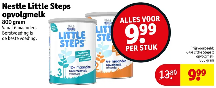 Aanbieding: Little Steps opvolgmelk