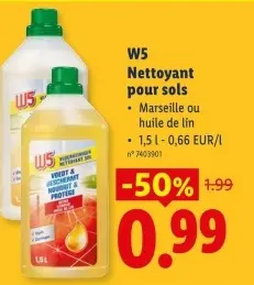 Offre: Nettoyant pour sols