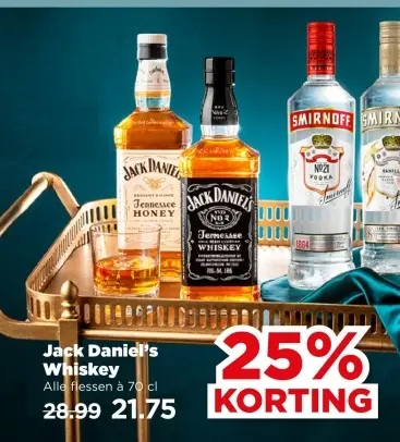 Aanbieding: Jack Daniel's Whiskey
