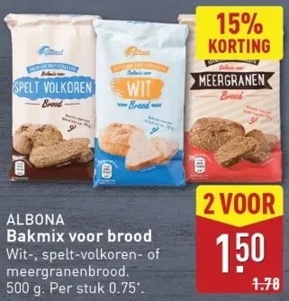 Aanbieding: Bakmix voor brood