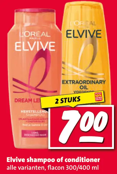 Aanbieding: Elvive shampoo of conditioner