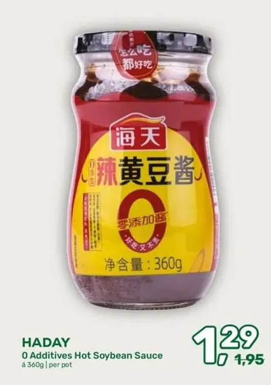 Aanbieding: 0 Additives Hot Soybean Sauce