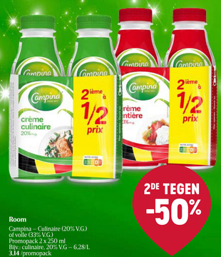 Aanbieding: Campina Culinaire