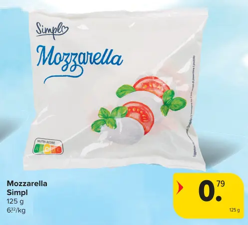 Promotie: Mozzarella