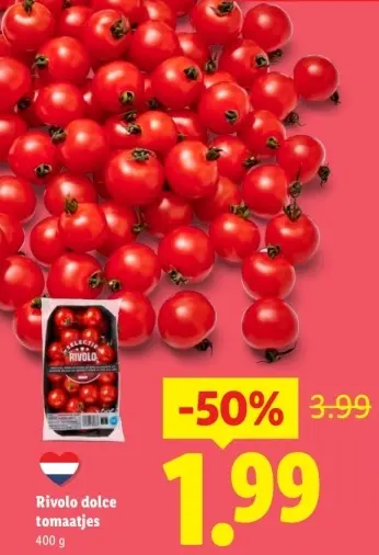 Aanbieding: Rivolo dolce tomaatjes