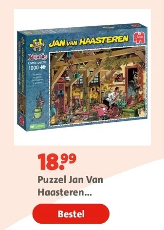 Aanbieding: Puzzel Jan Van Haasteren Oldtimers