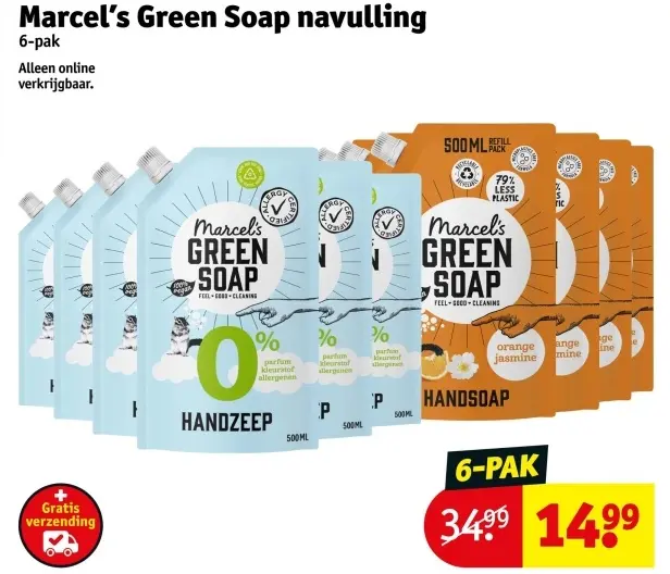 Aanbieding: Zeep navulling