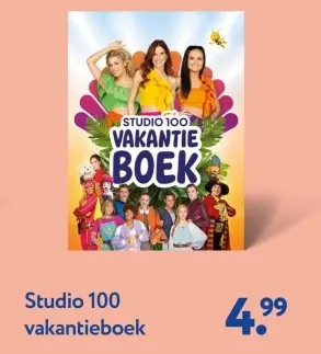 Aanbieding: Studio 100 vakantieboek