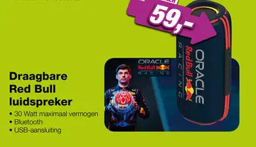 Aanbieding: Red Bull Party Speaker 420 – 30W Oracle Edition