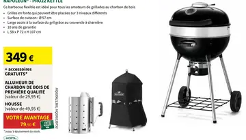 Offre: Napoleon® - pro22 kettle