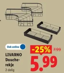 Aanbieding: Douche-rekje