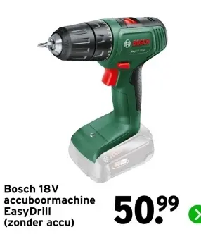 Aanbieding: Bosch 18V accuboormachine EasyDrill