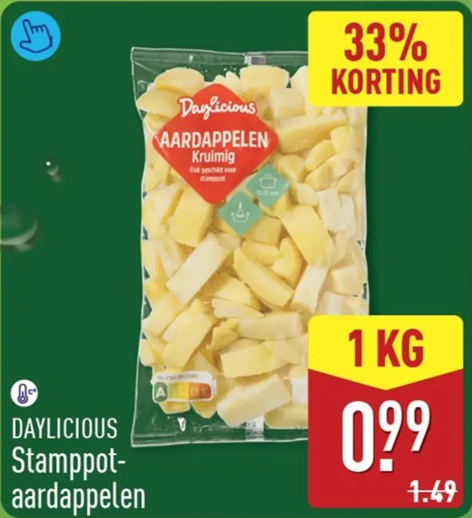 Aanbieding: Stamppotaardappelen