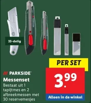 Aanbieding: Messenset