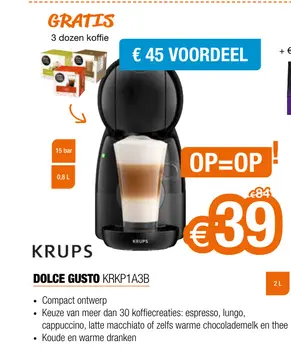 Aanbieding: Dolce gusto krkp1a3b