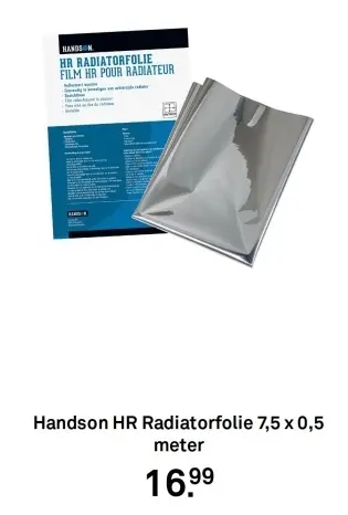 Aanbieding: HR Radiatorfolie