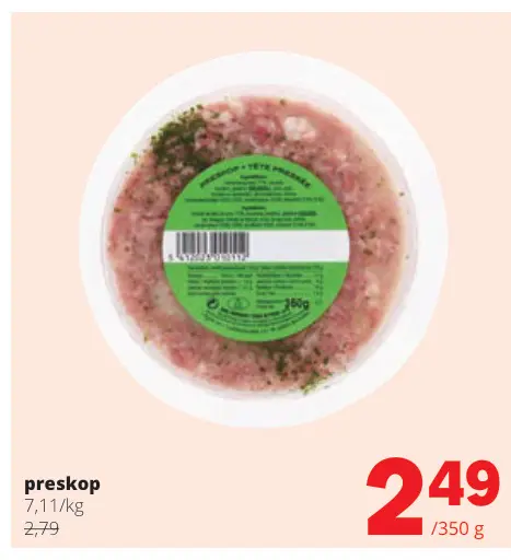 Promotie: Preskop