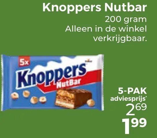 Aanbieding: Nutbar