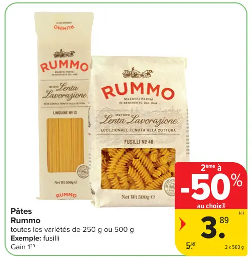 Offre: Pâtes