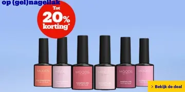 Aanbieding: op (gel)nagellak