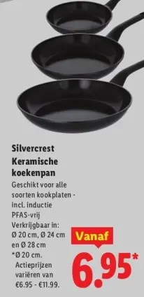 Aanbieding: Keramische koekenpan