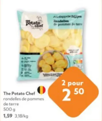 Offre: Rondelles de pommes de terre