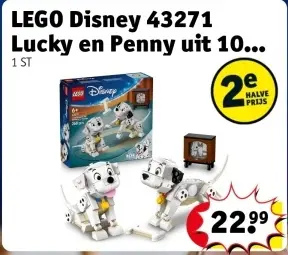 Promotie: LEGO Disney Lucky en Penny uit 101 Dalmatiërs