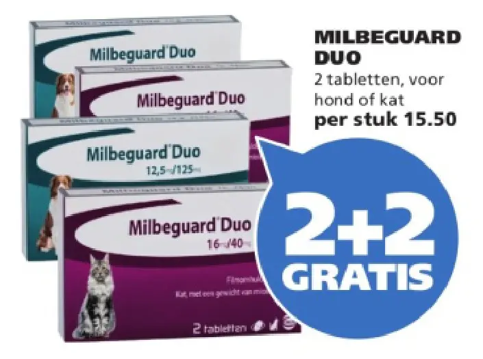 Aanbieding: Milbeguard Duo