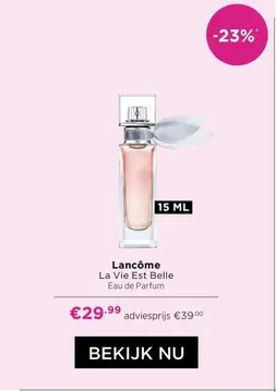 Aanbieding: La Vie Est Belle