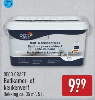 Aanbieding: Badkamer- of keukenverf
