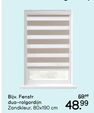 Aanbieding: Fenstr duo-rolgordijn