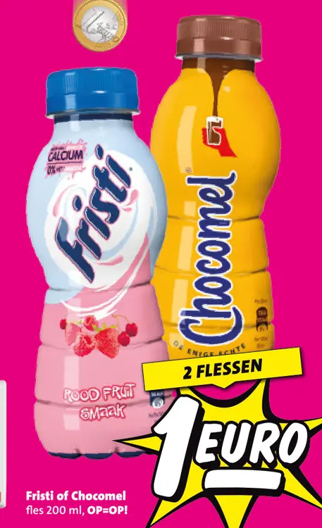 Aanbieding: Fristi of Chocomel